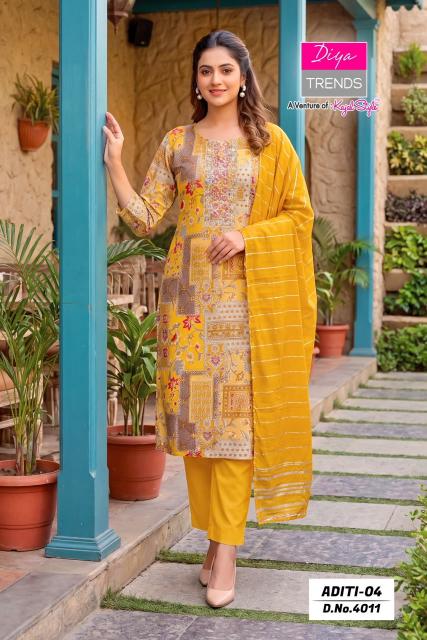 Diya trends aditi vol 4 best wholesale.kurtis.in.ramamurthynagar